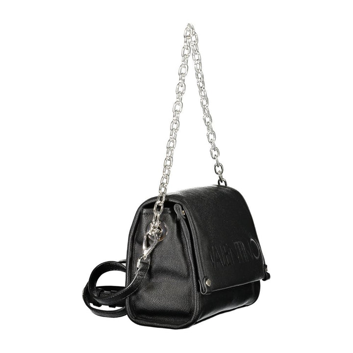 Mario Valentino Black Polyurethane Women's Handbag
