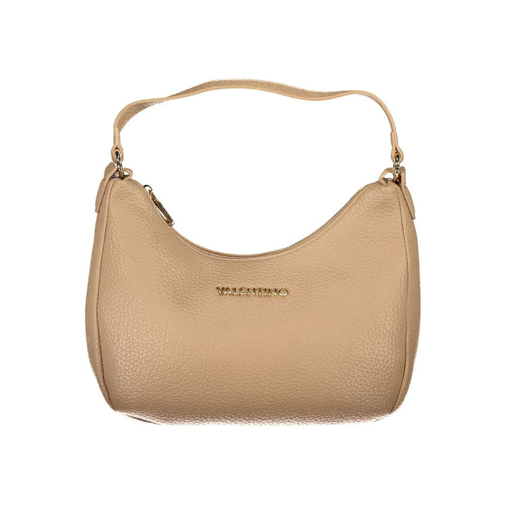 Mario Valentino Beige Polyurethane Women Shoulder Bag