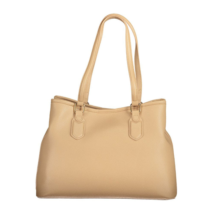 Mario Valentino Beige Polyethylene Women Handbag
