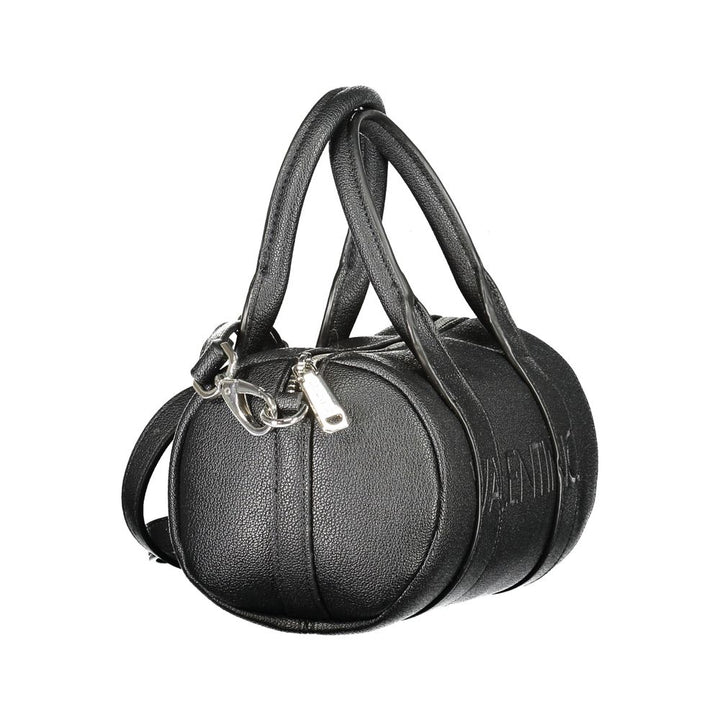 Mario Valentino Black Polyurethane Women Handbag