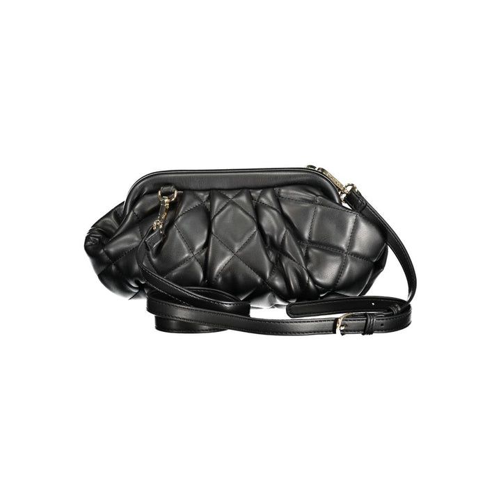 Mario Valentino Black Polyurethane Women Handbag