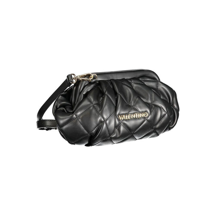 Mario Valentino Black Polyurethane Women Handbag