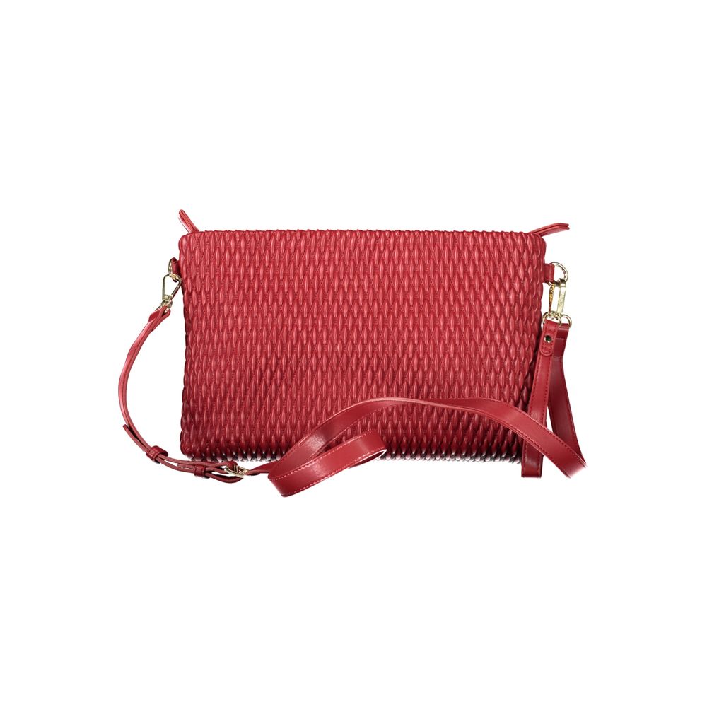 Mario Valentino Red Polyurethane Women Handbag