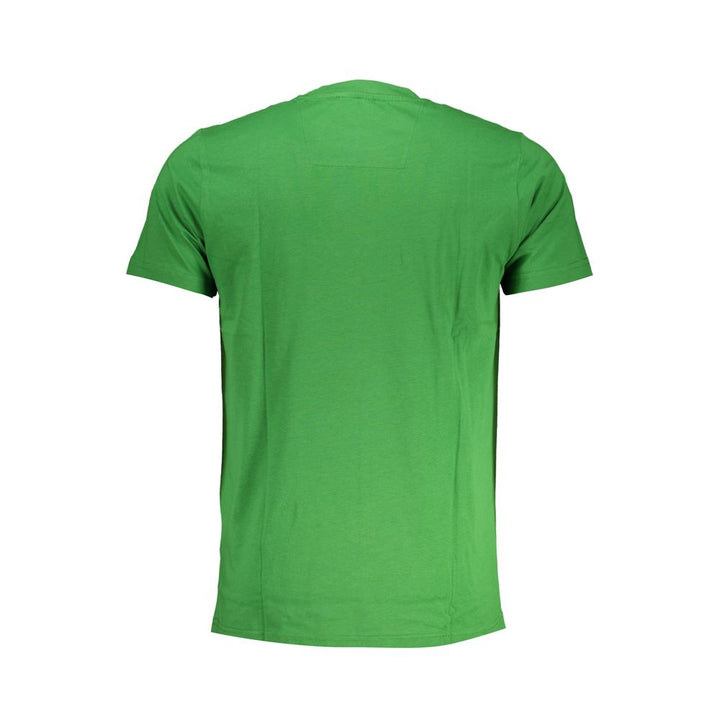 Cavalli Class Verde Cotton Men T-Shirt