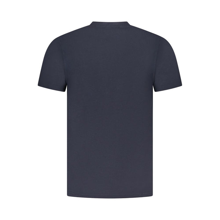 Cavalli Class Blue Cotton Men T-Shirt