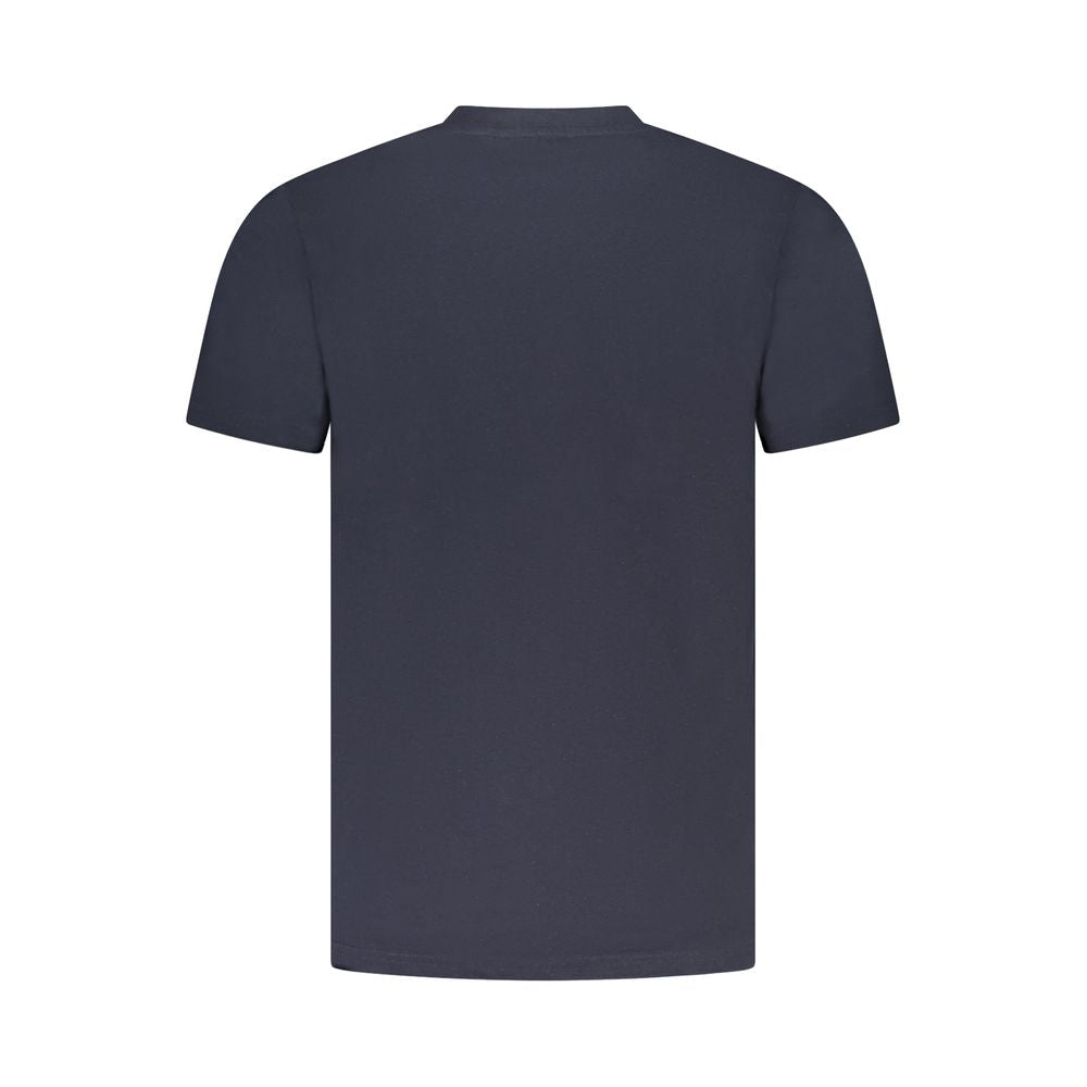 Cavalli Class Blue Cotton Men T-Shirt