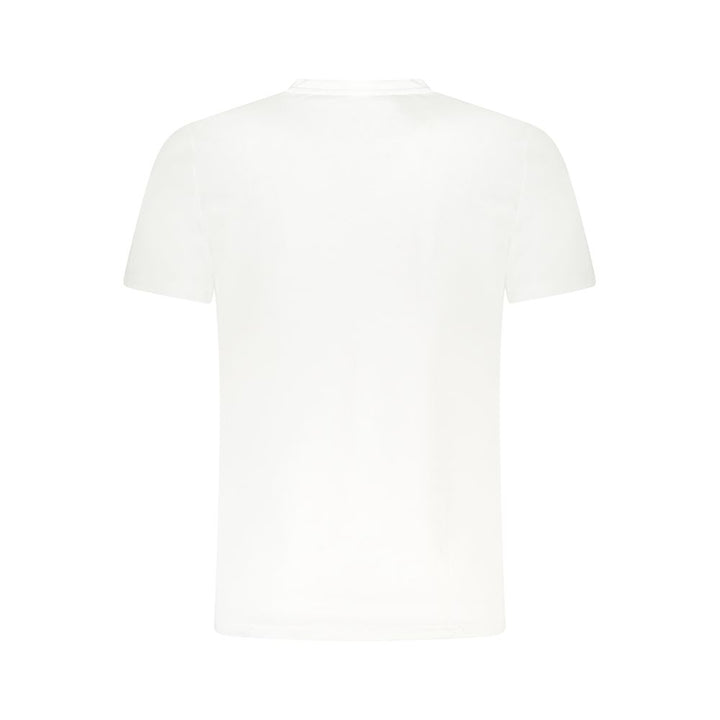 Cavalli Class White Cotton Men T-Shirt