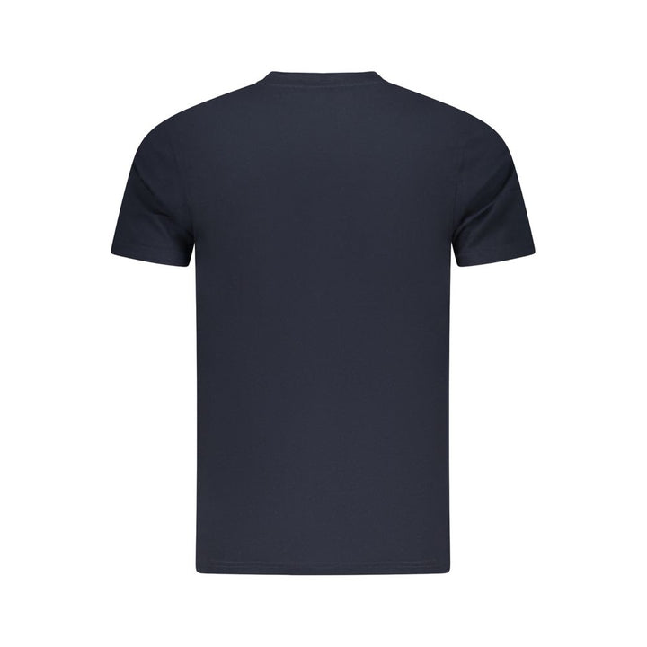 Cavalli Class Blue Cotton Men T-Shirt