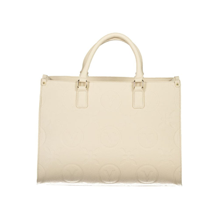 Mario Valentino Beige Polyethylene Women Handbag