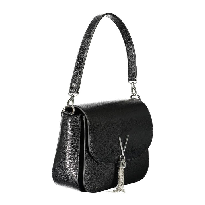 Mario Valentino Black Polyurethane Women Handbag