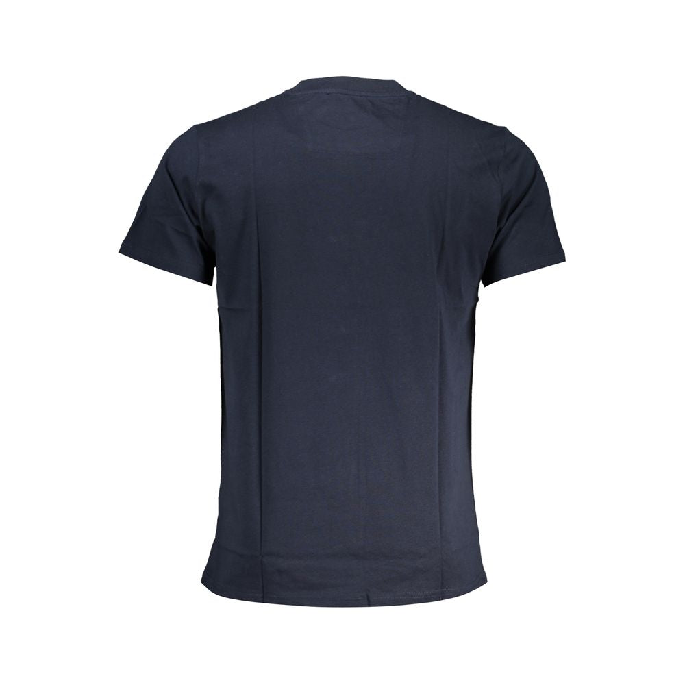 Cavalli Class Blue Cotton Men T-Shirt