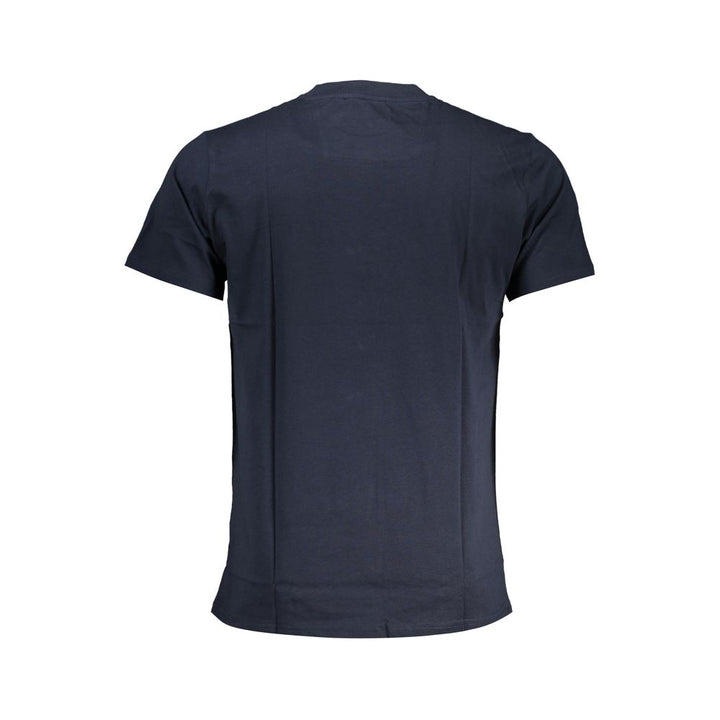 Cavalli Class Blue Cotton Men T-Shirt