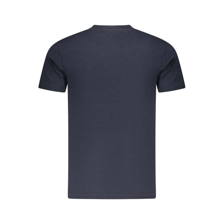 Cavalli Class Blue Cotton Men T-Shirt