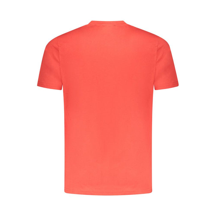Cavalli Class Red Cotton Men T-Shirt