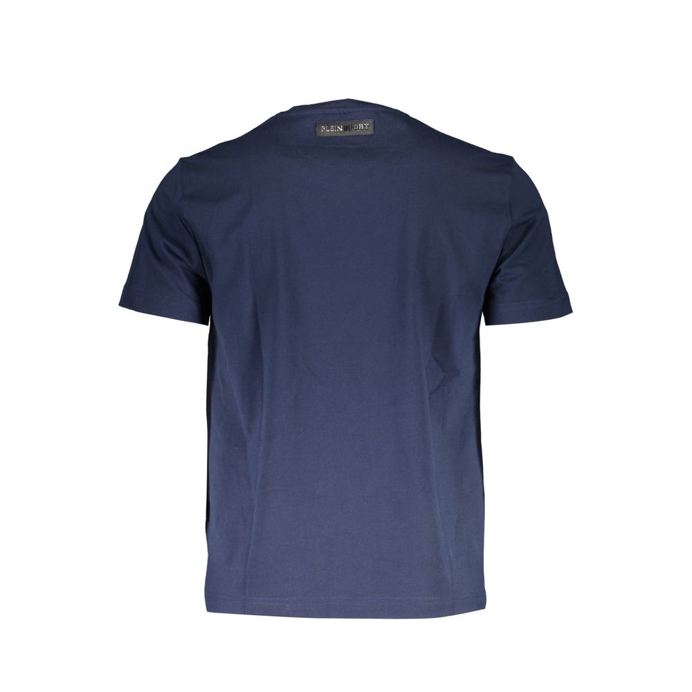 Plein Sport Blue Cotton Men's T-Shirt
