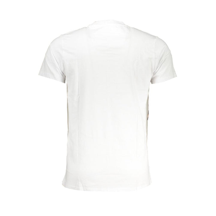 Cavalli Class Bianco Cotton Mens T-Shirt