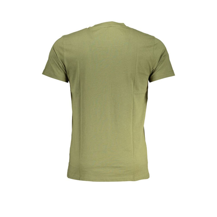 Cavalli Class Verde Cotton Men T-Shirt