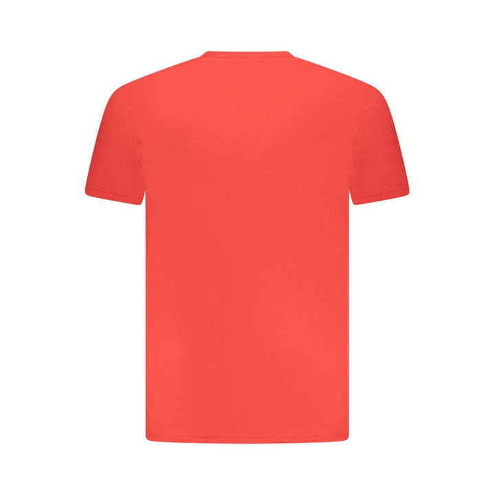 Cavalli Class Red Cotton Men T-Shirt
