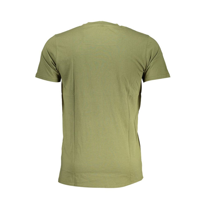 Cavalli Class Verde Cotton Men T-Shirt