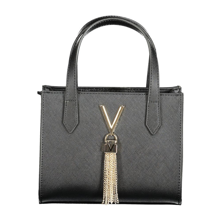 Mario Valentino "Nero Polyurethane Women Handbag"