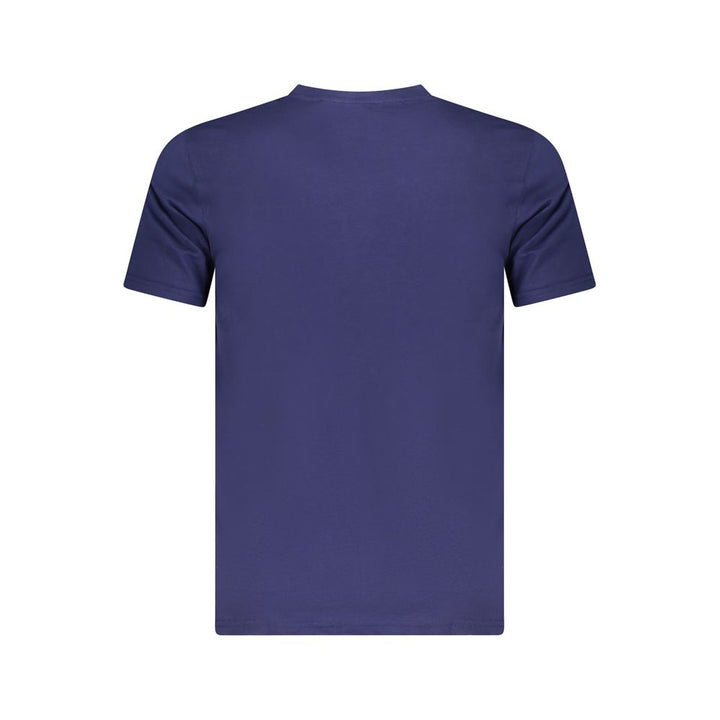 Cavalli Class Blue Cotton Men T-Shirt