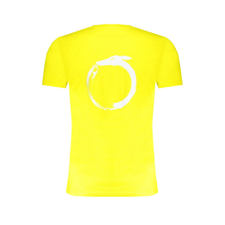 Trussardi Yellow Cotton Men's T-Shirt