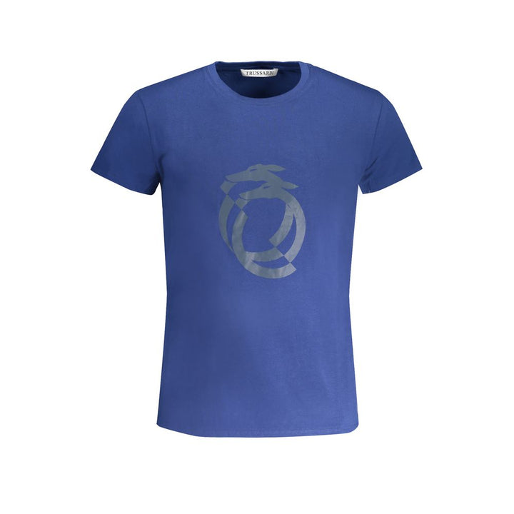 Trussardi Blue Cotton Men's T-Shirt