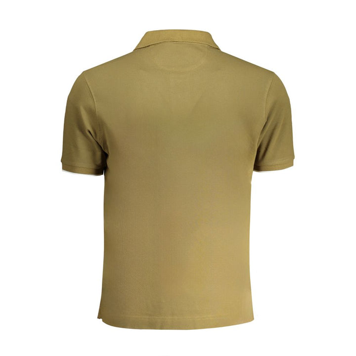 La Martina Verde Cotton Men Polo Shirt