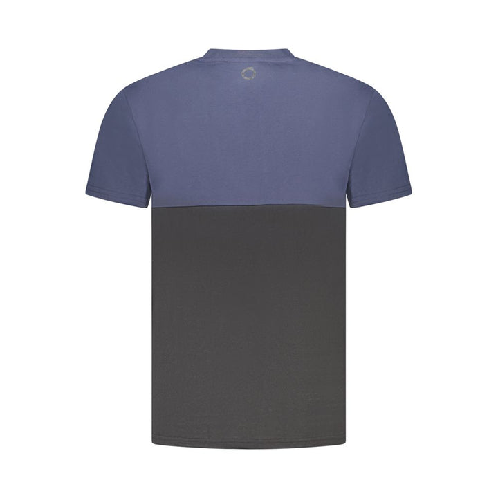Trussardi Blue Cotton Men T-Shirt