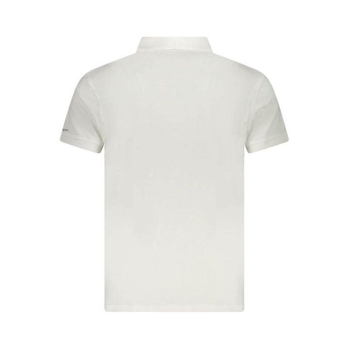 Trussardi White Cotton Men Polo Shirt