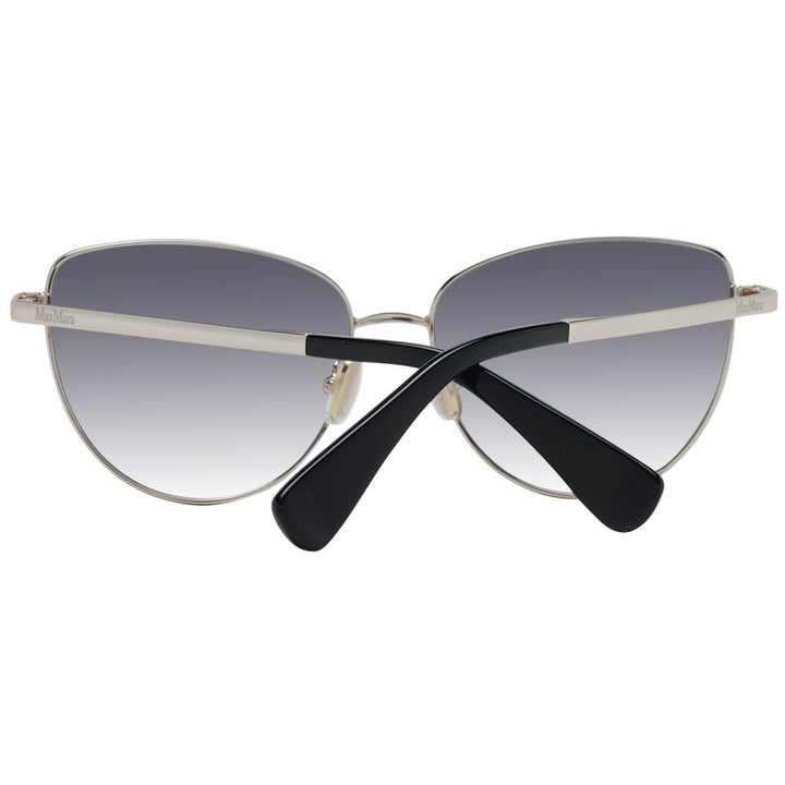 Max Mara Gold Metal Sunglasses