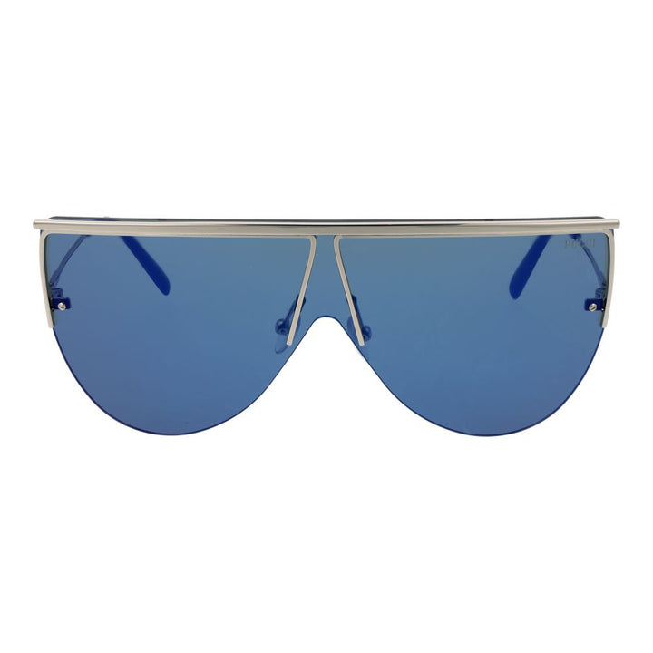Emilio Pucci Silver Metal Sunglasses