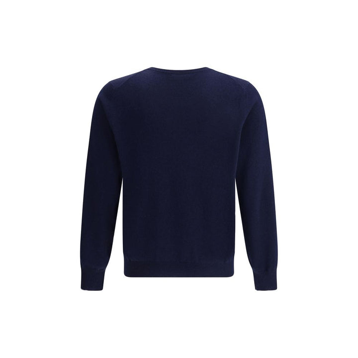 Brunello Cucinelli Blue Cashmere Cashmere Sweater
