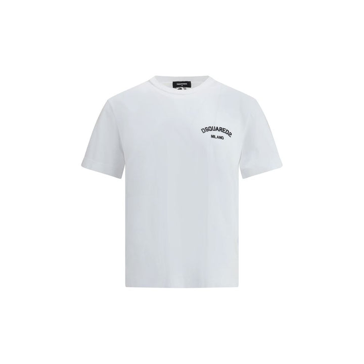 Dsquared² White Cotton T-Shirt