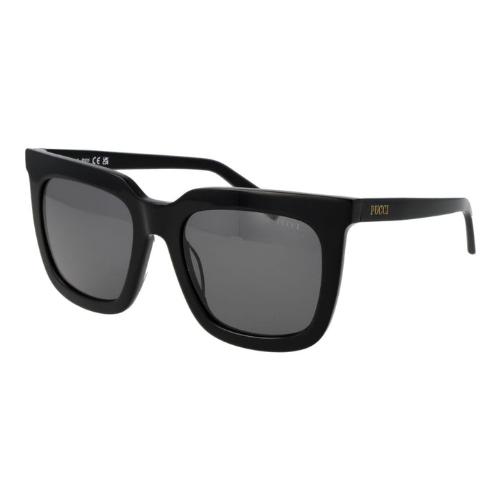 Emilio Pucci Black Acetate Sunglasses