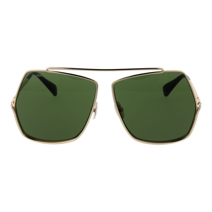 Max Mara Gold Metal Sunglasses
