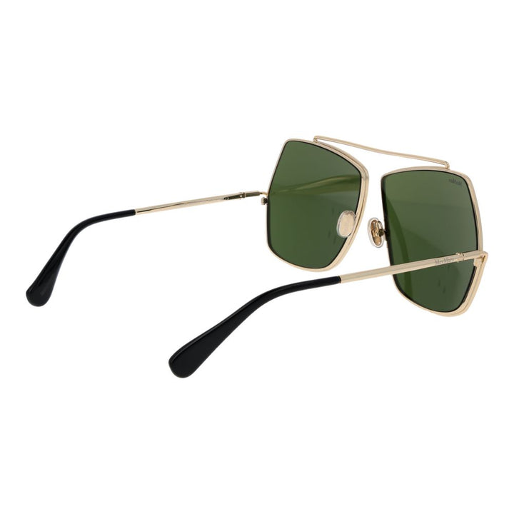 Max Mara Gold Metal Sunglasses