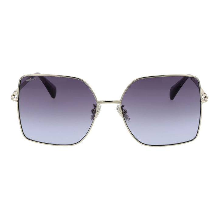 Max Mara Silver Metal Sunglasses