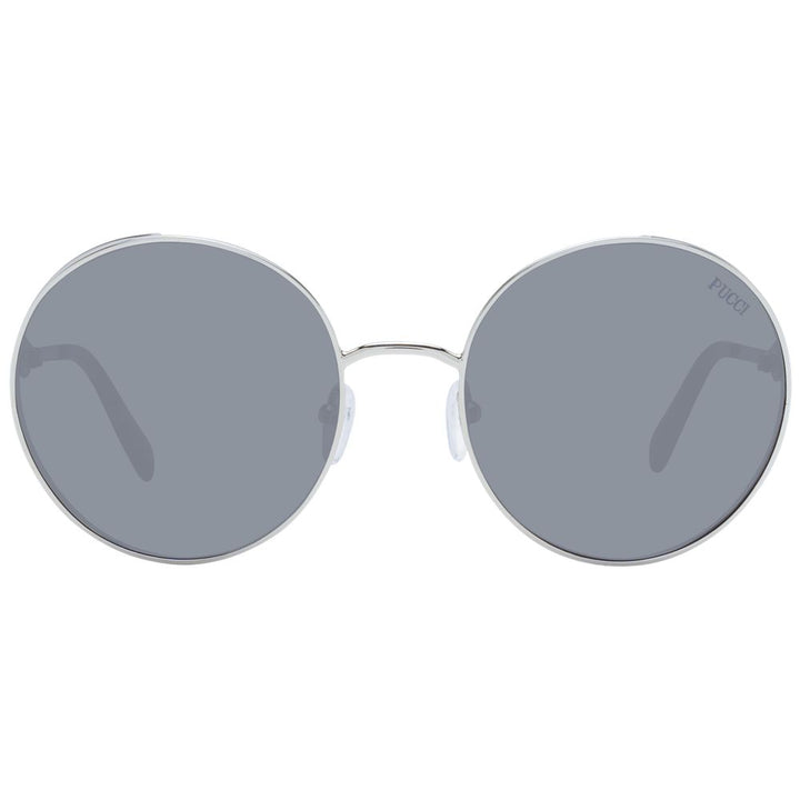 Emilio Pucci Gray Metal Sunglasses