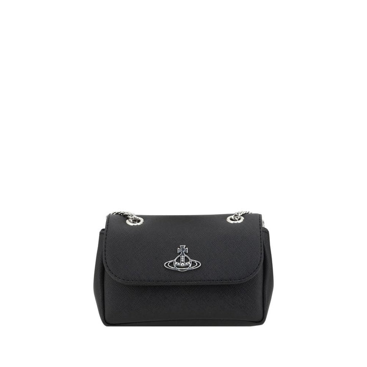 Vivienne Westwood Black Polyethylene Shoulder Bag