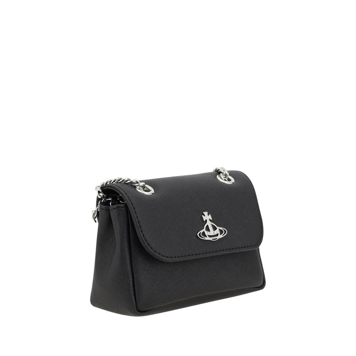 Vivienne Westwood Black Polyethylene Shoulder Bag