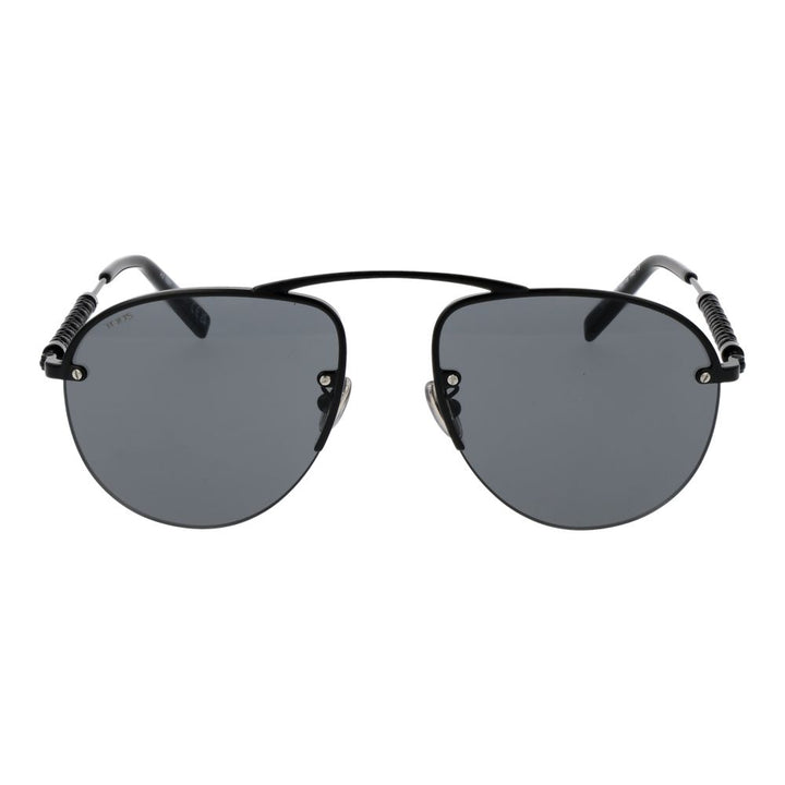 Tod's Black Metal Sunglasses