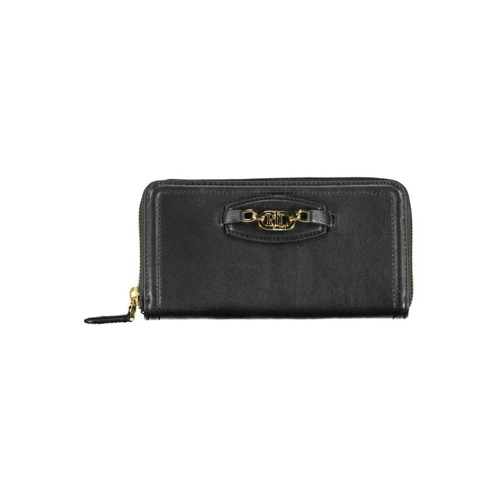 Ralph Lauren Black Polyurethane Women Wallet
