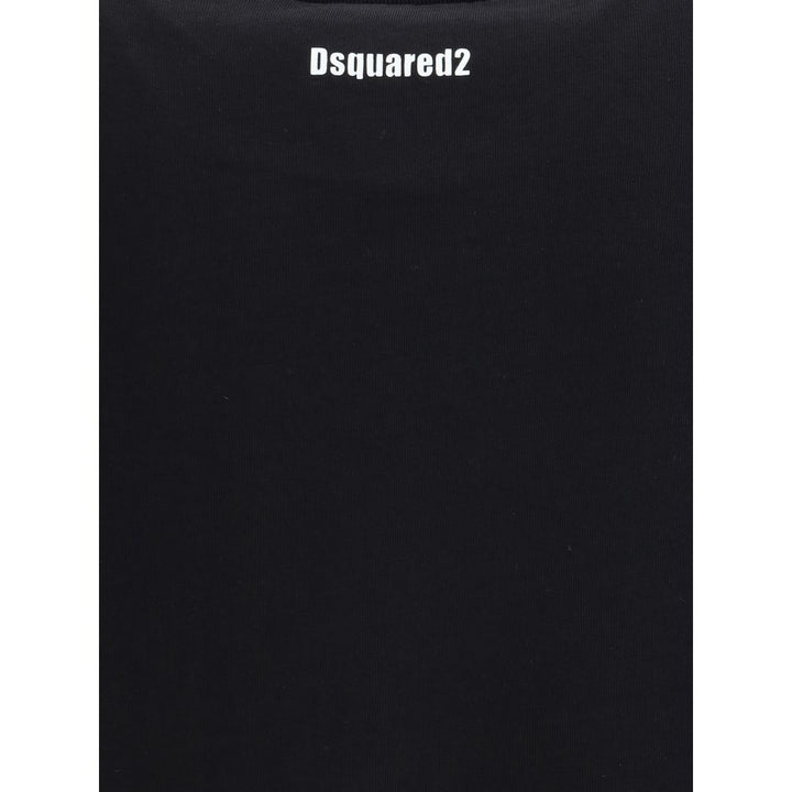 Dsquared² Black Cotton T-Shirt