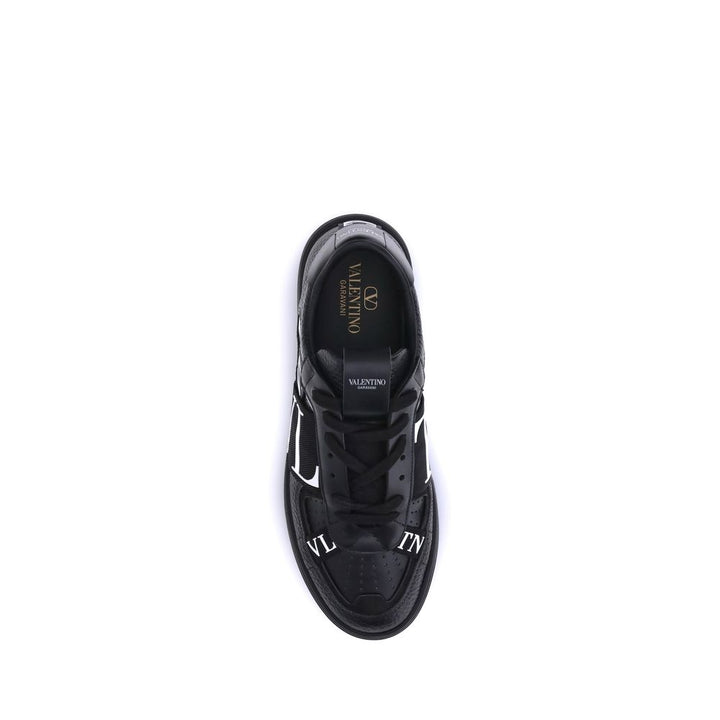 Valentino Garavani Black Rubber Low Top Sneakers