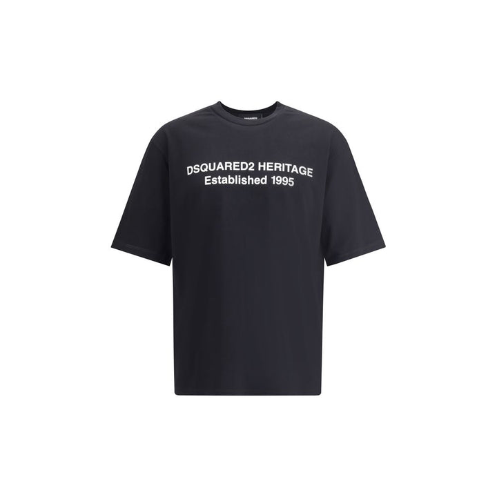 Dsquared² Black Cotton T-Shirt