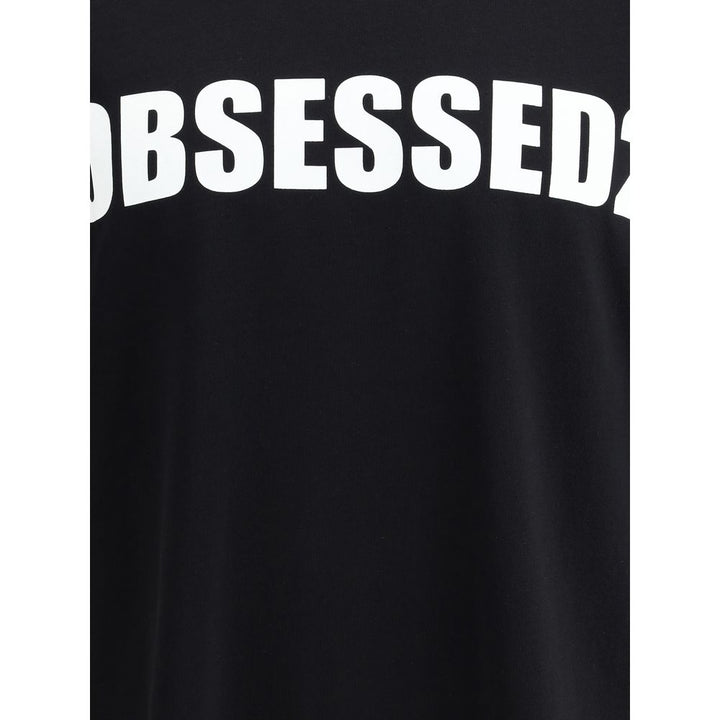 Dsquared² Black Cotton T-Shirt