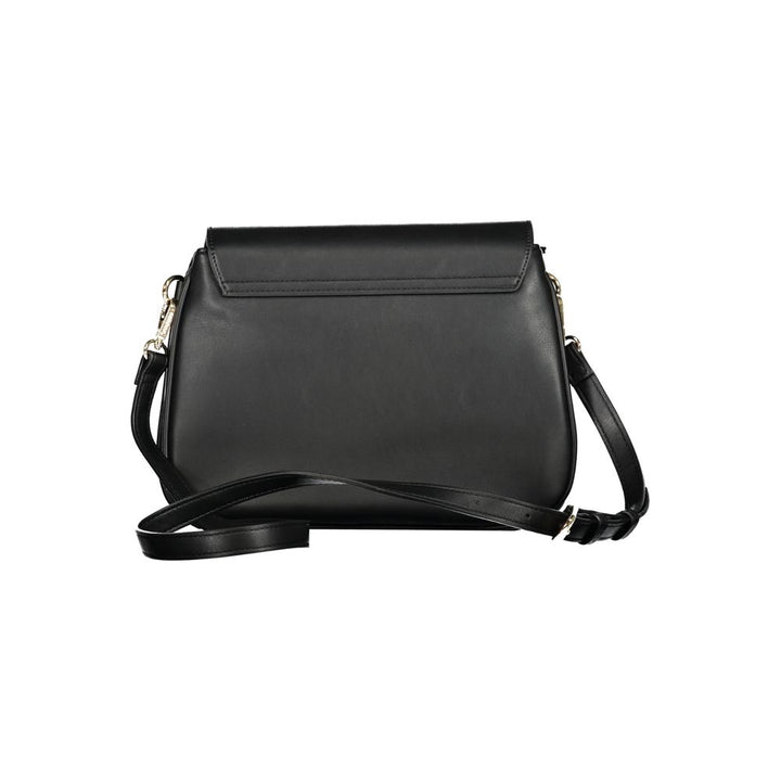Mario Valentino Nero Poliuretano Female Crossbody Bag