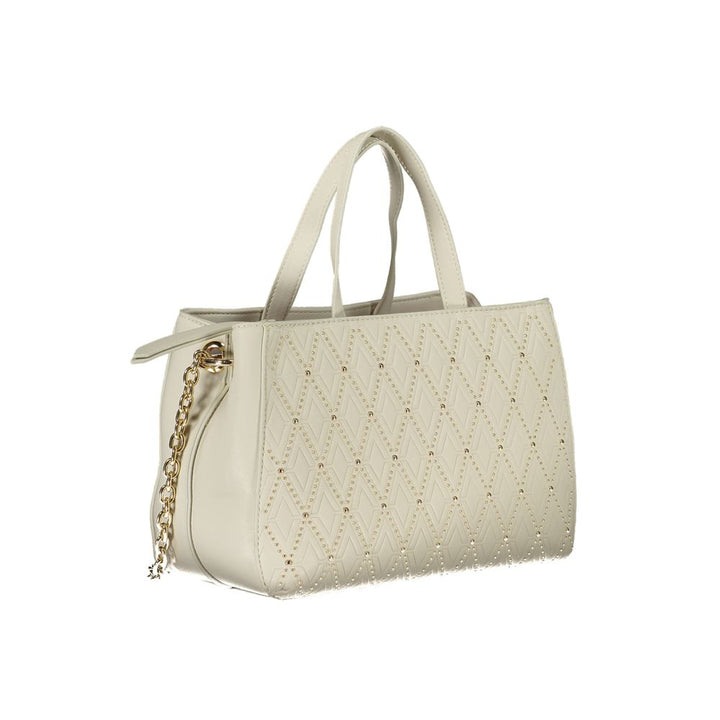 Mario Valentino White Polyurethane Women Handbag