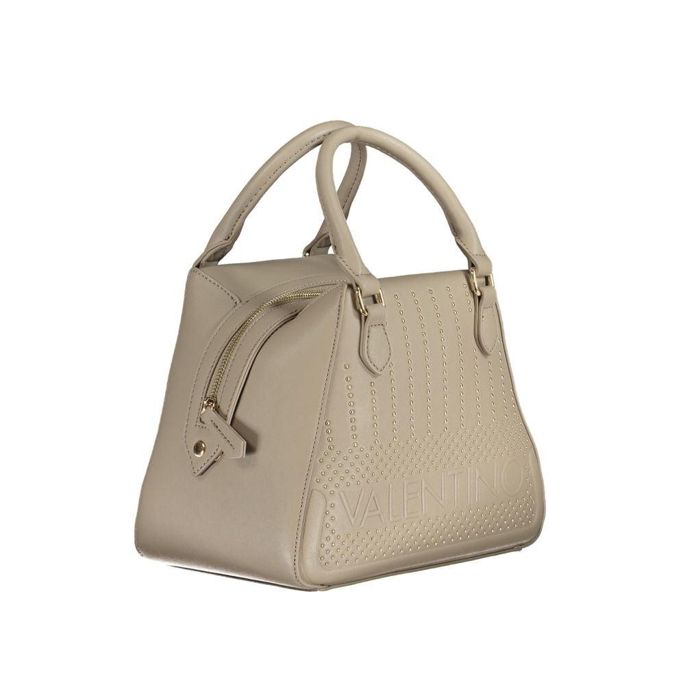 Mario Valentino Beige Polyurethane Women Handbag